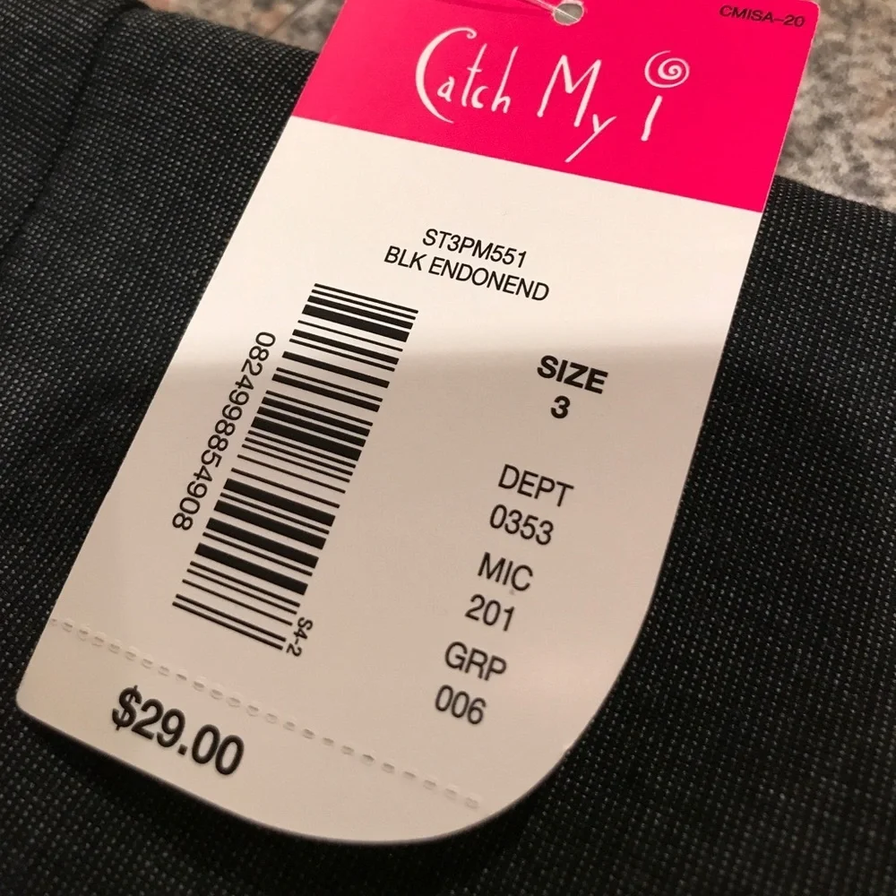 Catch My I -NWT- size 3 juniors - Picture 4 of 9